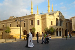 Au Liban, il y a tous les types de couple (ici, ceci dit, probablement des touristes émiratis)