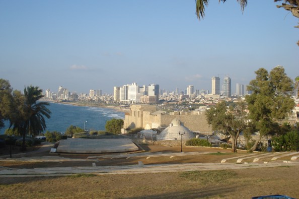 Tel-Aviv, vue de Jaffa. 