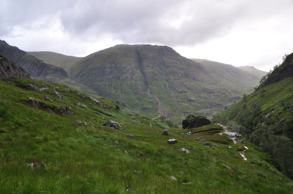 Glencoe, vue depuis la "Vallée perdue". 